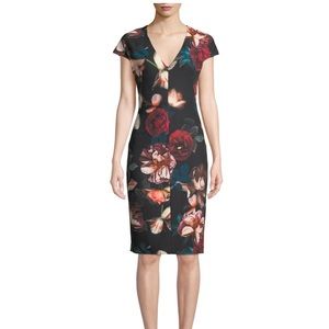 Black Halo Greyson Sheath Dress